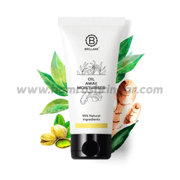Brillare Oil Away Moisturizer for Oily and Acne Prone Skin - 50 g