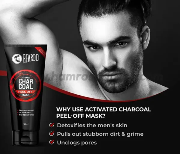 Beardo Activated Charcoal Peel Off Mask - Why Use Activated Charcoal Peel off Mask?