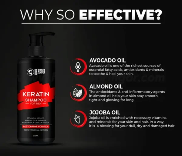 Beardo Keratin Shampoo for Men - Why So Effective?