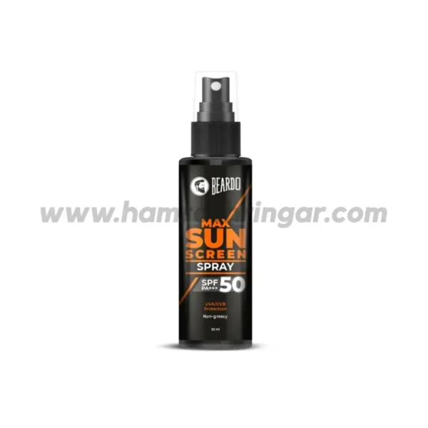 Beardo Max Sunscreen Spray (SPF 50) for Men