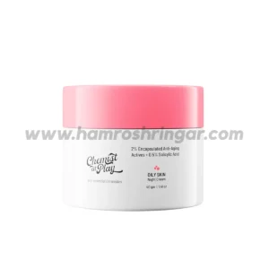 Chemist at Play Night Cream for Oily and Acne-Prone Skin (2% Encapsulated Anti-Aging Actives + 0.5% Salicylic Acid) - 40 g
