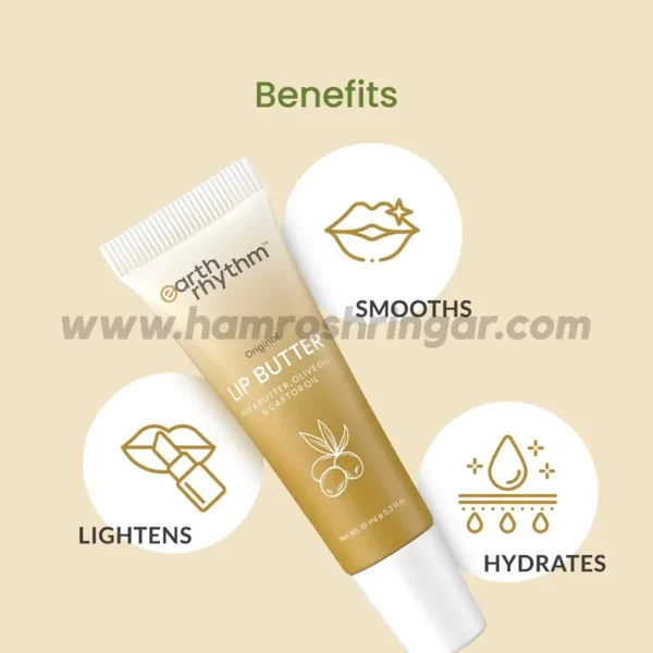 Earth Rhythm Organic Lip Butter - Benefits