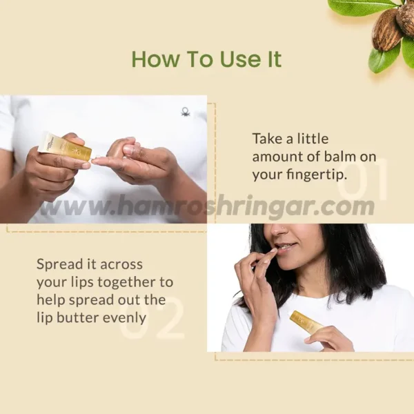 Earth Rhythm Organic Lip Butter - How to Use