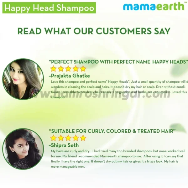 Mamaearth | Happy Heads Shampoo for Healthy and Stronger Hair - FAQs