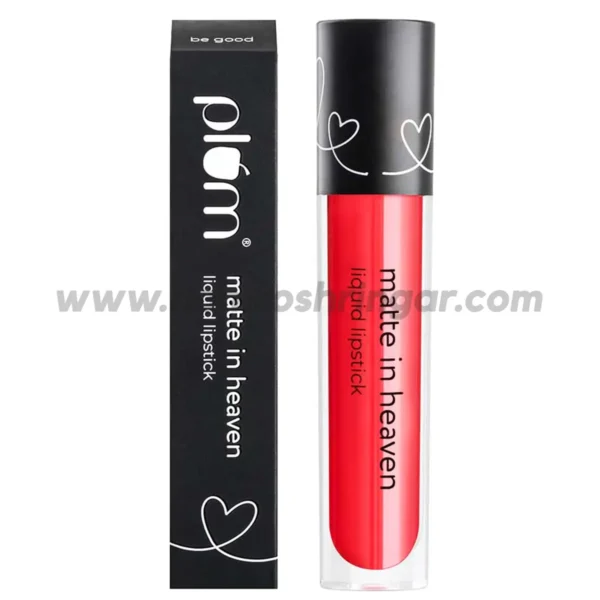 Plum | Matte in Heaven Liquid Lipstick Cherry On Top 126 (Bright Red)