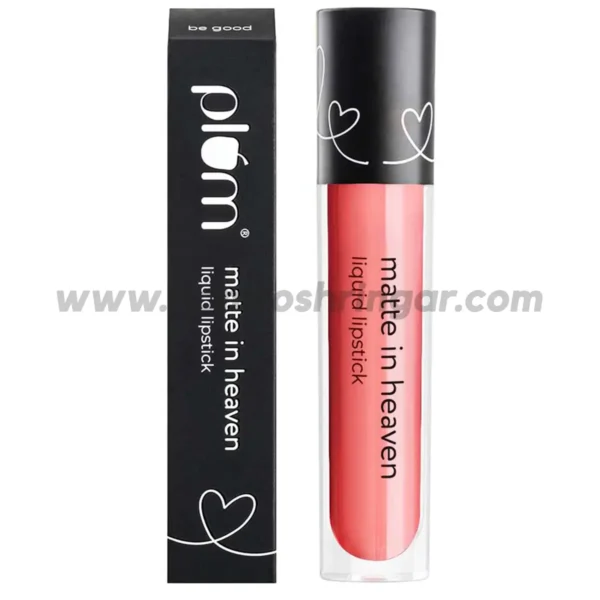 Plum | Matte in Heaven Liquid Lipstick | Lychee Licious 121 (Pink Nude)