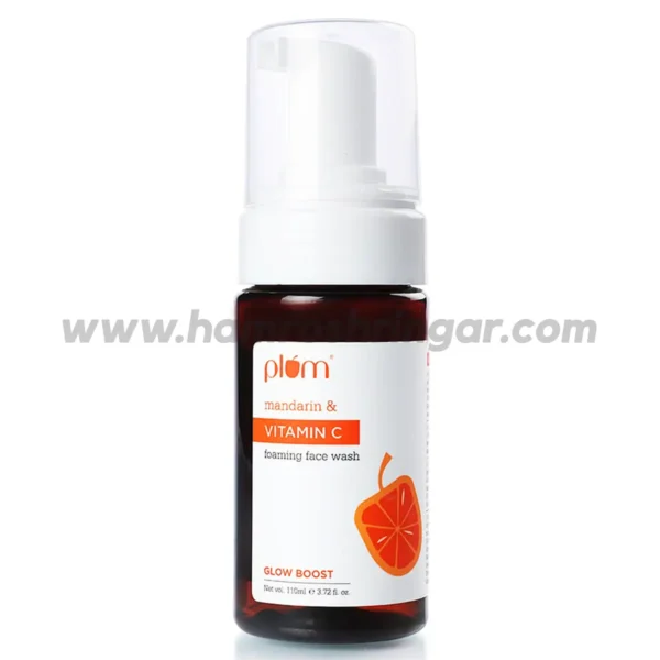 Plum Vitamin C Foaming Face Wash with Mandarin - 110 ml