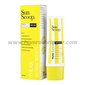 Sunscoop Matte Sunscreen (SPF 60) - 45 g