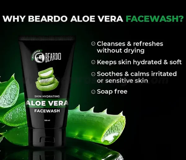 Beardo Aloe Vera Face Wash - Why Beaedo Aloe Vera Facewash?