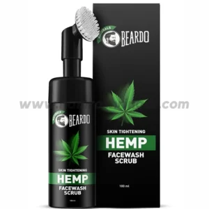 Beardo Hemp Face Wash Scrub - 100 ml