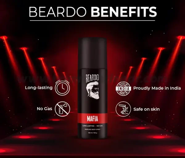 Beardo Mafia Perfume Body Spray - Benefits