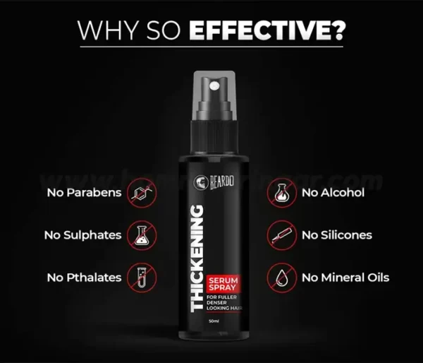 Beardo Thickening Serum Spray - Why so effective?