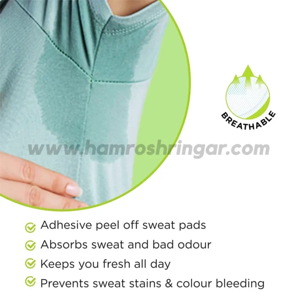 PeeSafe Disposable Underarm Sweat Pads - Benefits