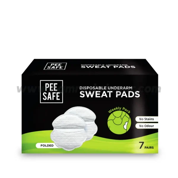 PeeSafe Disposable Underarm Sweat Pads (Folded) - Pack of 14