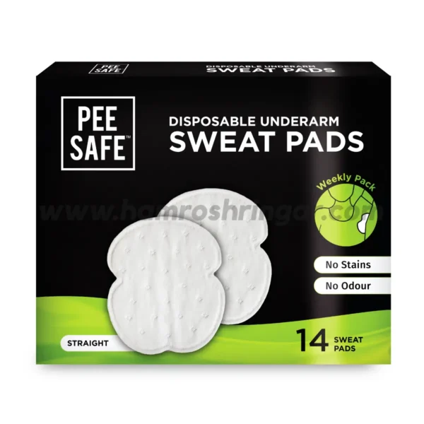PeeSafe Disposable Underarm Sweat Pads (Straight) - Pack of 14