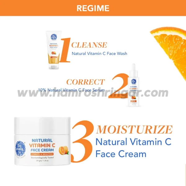 The Moms Co. Natural Vitamin C Face Cream - Regime