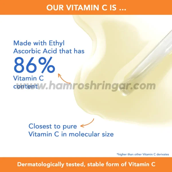 The Moms Co. Natural Vitamin C Face Serum (20%) - Our Vitamin C is