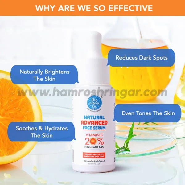 The Moms Co. Natural Vitamin C Face Serum (20%) - Why are we so effective