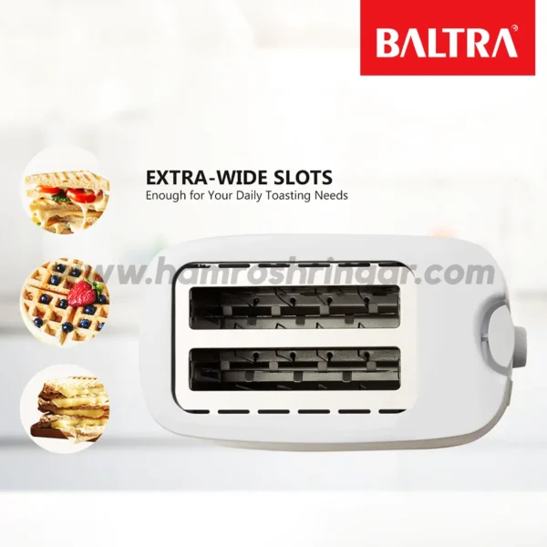 Baltra Crispy+ Toaster (BTT 214) - Extra-Wide Slots