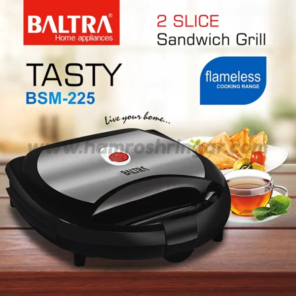Baltra Tasty Griller (BSM 225) - 2 Slice