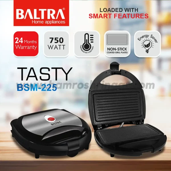 Baltra Tasty Griller (BSM 225) - Smart Features