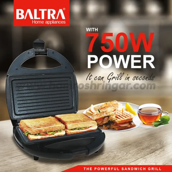 Baltra Tasty Griller (BSM 225) - The Powerful Sandwich Grill