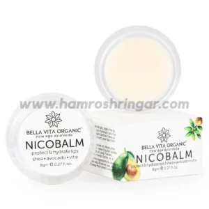 Bella Vita Organic Nico Balm Natural Lip Balm for Dry and Chapped Lips - 8 gm