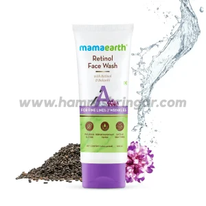 Mamaearth | Retinol Face Wash with Retinol and Bakuchi for Fine Lines and Wrinkles - 100 ml