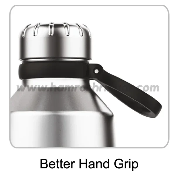 Baltra Pine Stainless Steel Vacuum Flask - Better Hand Grip