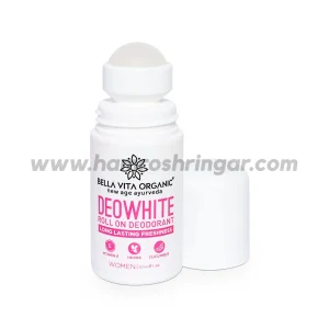 Bella Vita Organic Deo White Underarm Whitening Natural Roll on Deodorant for Women - 75 ml