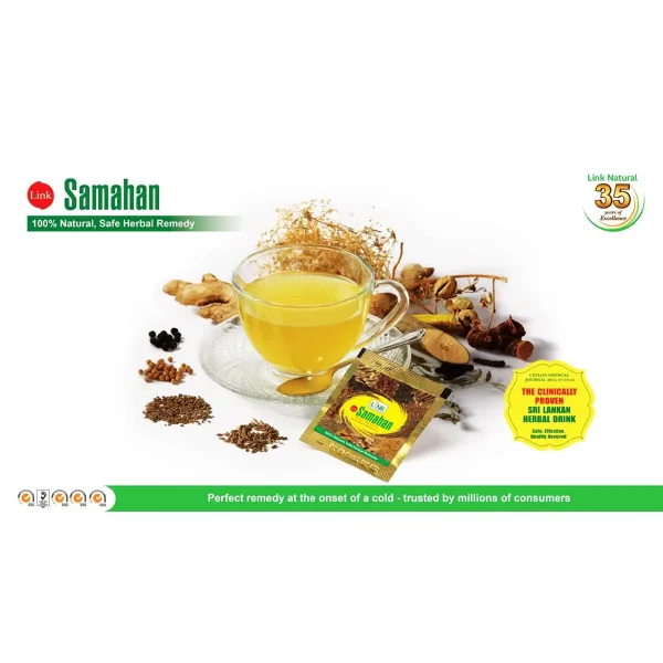 Link Samahan 100% Natural Herbal Drink - Perfect Remedy at the Onset of a Cold