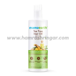 Mamaearth | Tea Tree Hair Oil with Tea Tree Oil and Ginger for Dandruff-Free Hair - 250 ml
