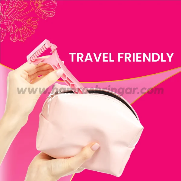 Paree Prima Premium Full Body Razors for Women - Travel Friendly