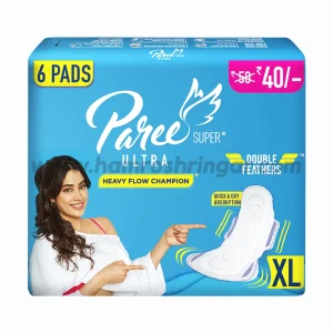 Paree Super Ultra Dry Feel XL (Tri-Fold) - 6 Pads
