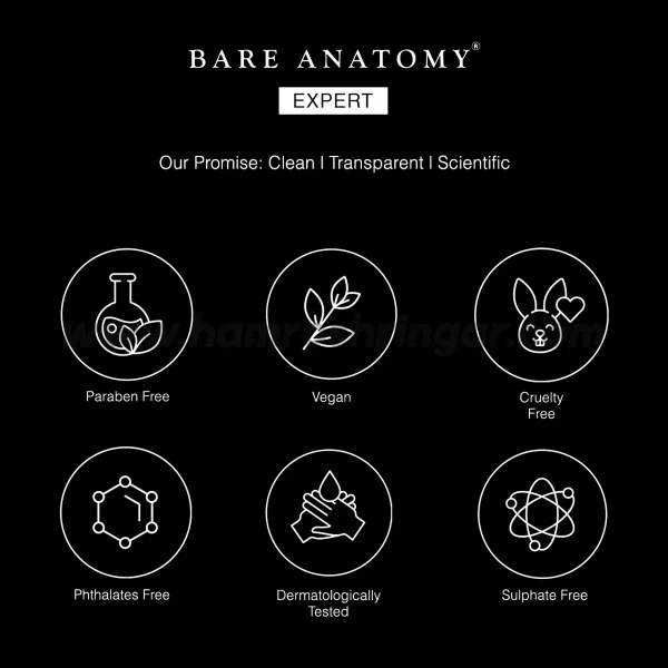 Bare Anatomy Anti Dandruff Hair Mask - Features