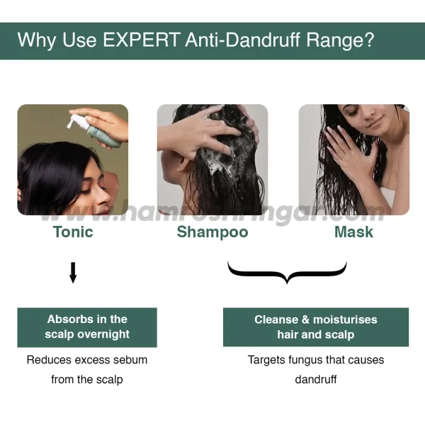 Bare Anatomy Anti Dandruff Hair Mask - Why Use Expert Anti-Dandruff Range?