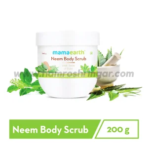 Mamaearth | Neem Body Scrub with Neem & Tulsi for Skin Purification - 200 g