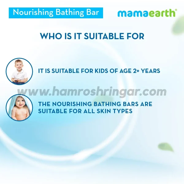 Mamaearth | Nourishing Bathing Bar for Kids (Pack of 5) - Suitable for