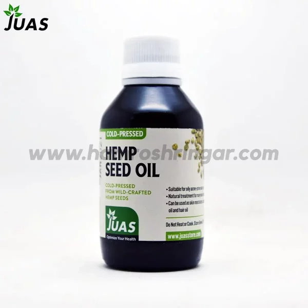 JUAS Cold Pressed Hemp Oil - 120 ml
