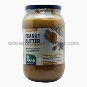 JUAS Natural Peanut Butter with Raw Honey - 1 kg