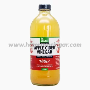 JUAS Raw Apple Cider Vinegar with Mother - 490 ml