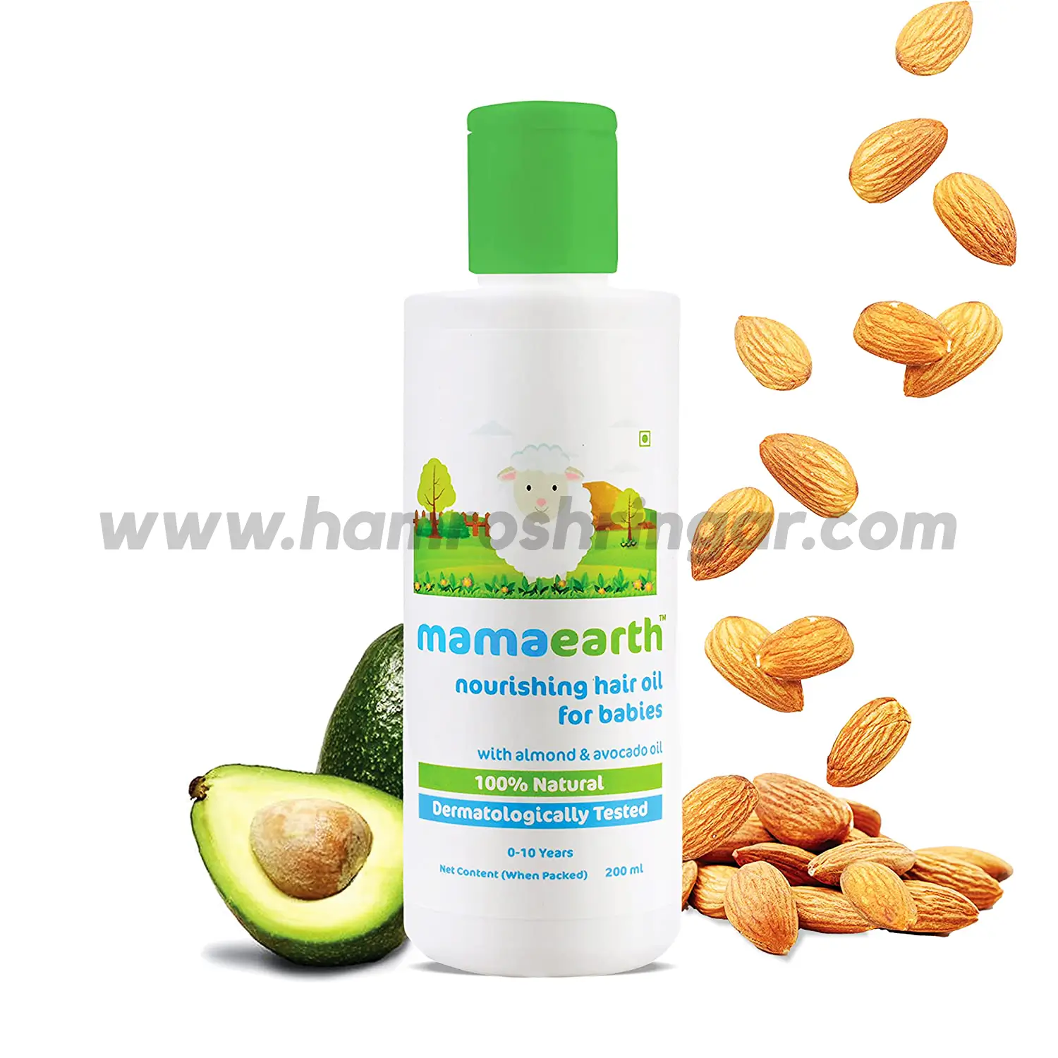 Mamaearth | Nourishing Hair Oil for Babies with Almond & Avocado Oil - 200 ml - Online Shopping in Nepal | Shringar Store | Shringar Shop | Cosmetics Store | Cosmetics Shop | Online Store in Nepal Mamaearth | Nourishing Hair Oil for Babies with Almond & Avocado Oil - 200 ml - Online Shopping in Nepal | Shringar Store | Shringar Shop | Cosmetics Store | Cosmetics Shop | Online Store in Nepal