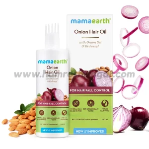 Mamaearth | Onion Hair Oil for Hair Regrowth and Hair Fall Control - 250 ml
