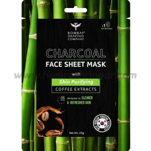 Bombay Shaving Company Charcoal Face Sheet Mask - 25 gm