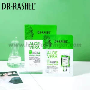 Dr. Rashel Aloe Vera Soothe and Smooth Essence Face Mask - 5 Pcs