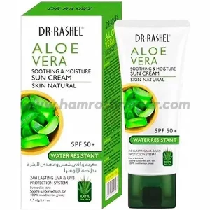 Dr. Rashel Aloe Vera Soothing and Moisture Sun Cream (SPF 50+) - 60 g