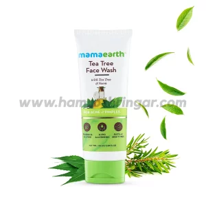 Mamaearth | Tea Tree Face Wash for Acne & Pimples - 100 ml