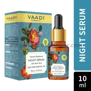 Vaadi Herbals Natural Radiance Night Serum - 10 ml