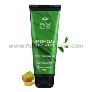 Bombay Shaving Company Green Clay Face Wash - 100 gm