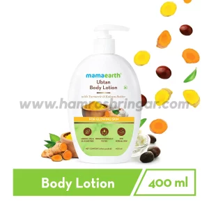 Mamaearth | Ubtan Body Lotion with Turmeric and Kokum Butter for Glowing Skin - 400 ml